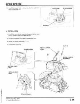 2001-2014 Honda BF/BFP8D, BF/BFP9.9D Outboards Shop Manual, Page 129
