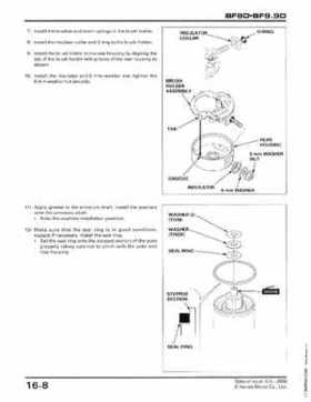 2001-2014 Honda BF/BFP8D, BF/BFP9.9D Outboards Shop Manual, Page 264