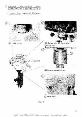 Honda B75 Twin and B75K1 Outboard Motors Manual., Page 5