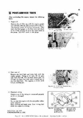 Honda B75K2-B75K3 Outboard Motors Manual., Page 45