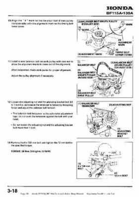 Honda BF115A, BF130A Outboard Motors Shop Manual., Page 76