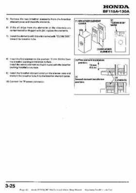 Honda BF115A, BF130A Outboard Motors Shop Manual., Page 83