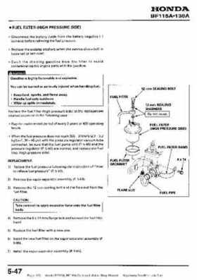 Honda BF115A, BF130A Outboard Motors Shop Manual., Page 133