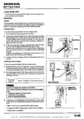 Honda BF115A, BF130A Outboard Motors Shop Manual., Page 134