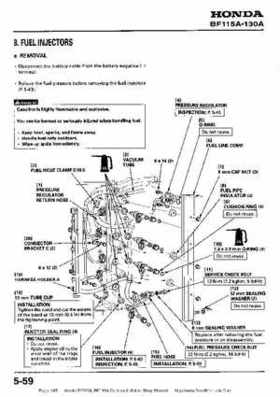 Honda BF115A, BF130A Outboard Motors Shop Manual., Page 145
