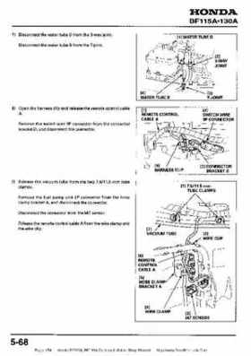 Honda BF115A, BF130A Outboard Motors Shop Manual., Page 154