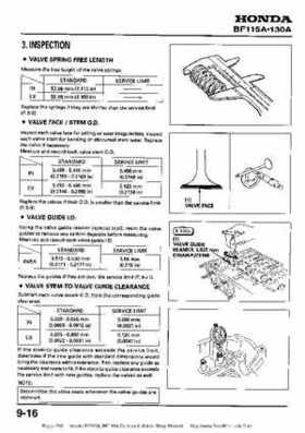 Honda BF115A, BF130A Outboard Motors Shop Manual., Page 210