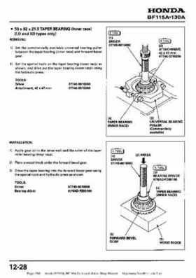 Honda BF115A, BF130A Outboard Motors Shop Manual., Page 280