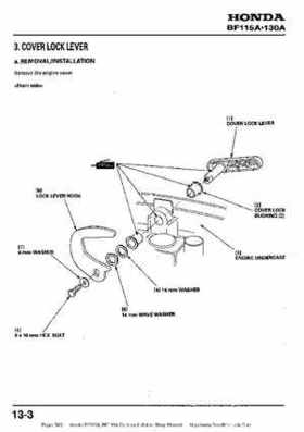 Honda BF115A, BF130A Outboard Motors Shop Manual., Page 303