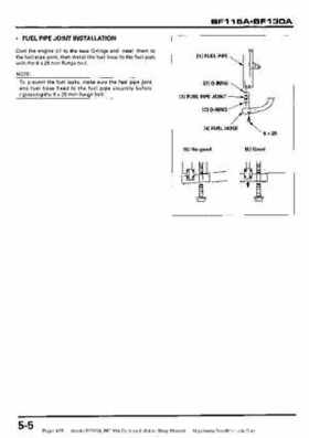 Honda BF115A, BF130A Outboard Motors Shop Manual., Page 425