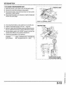 Honda BF135A, BF150A Outboard Motors Shop Manual., Page 25