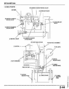 Honda BF135A, BF150A Outboard Motors Shop Manual., Page 54