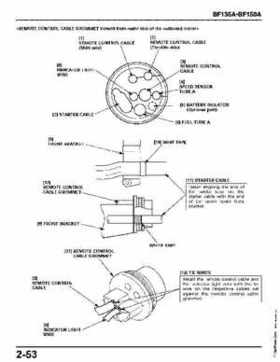 Honda BF135A, BF150A Outboard Motors Shop Manual., Page 63