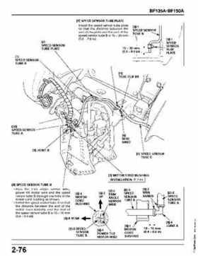 Honda BF135A, BF150A Outboard Motors Shop Manual., Page 86