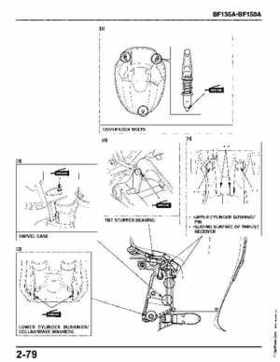 Honda BF135A, BF150A Outboard Motors Shop Manual., Page 89