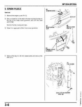 Honda BF135A, BF150A Outboard Motors Shop Manual., Page 95