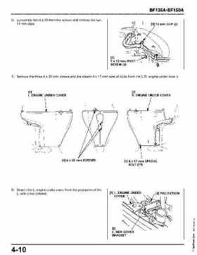 Honda BF135A, BF150A Outboard Motors Shop Manual., Page 129