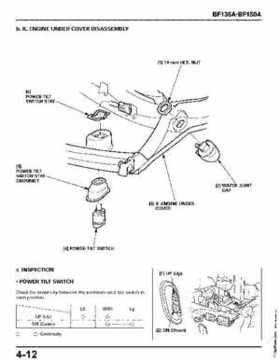 Honda BF135A, BF150A Outboard Motors Shop Manual., Page 131