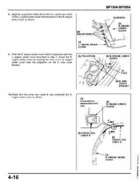 Honda BF135A, BF150A Outboard Motors Shop Manual., Page 135