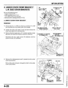 Honda BF135A, BF150A Outboard Motors Shop Manual., Page 139