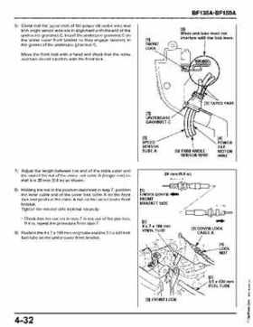 Honda BF135A, BF150A Outboard Motors Shop Manual., Page 151