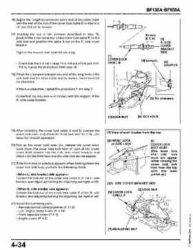 Honda BF135A, BF150A Outboard Motors Shop Manual., Page 153