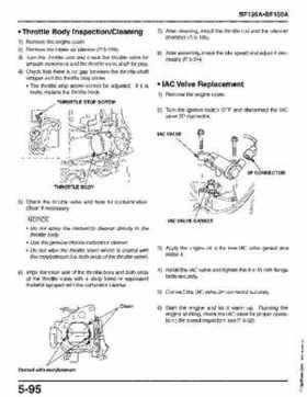 Honda BF135A, BF150A Outboard Motors Shop Manual., Page 248