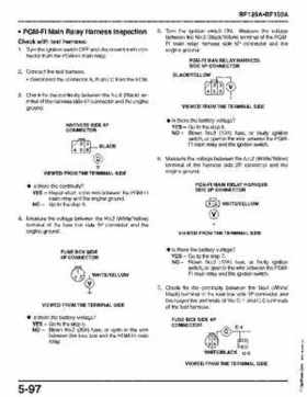 Honda BF135A, BF150A Outboard Motors Shop Manual., Page 250