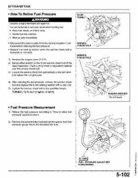 Honda BF135A, BF150A Outboard Motors Shop Manual., Page 255