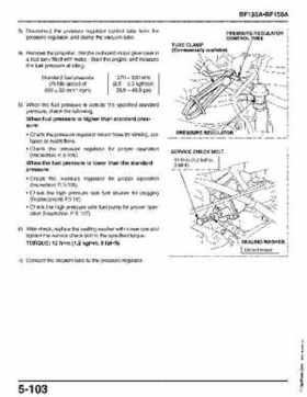 Honda BF135A, BF150A Outboard Motors Shop Manual., Page 256