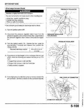 Honda BF135A, BF150A Outboard Motors Shop Manual., Page 261