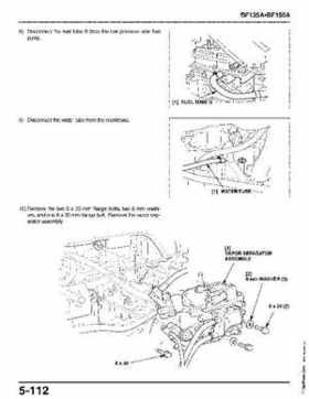 Honda BF135A, BF150A Outboard Motors Shop Manual., Page 265