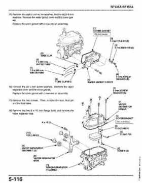 Honda BF135A, BF150A Outboard Motors Shop Manual., Page 269