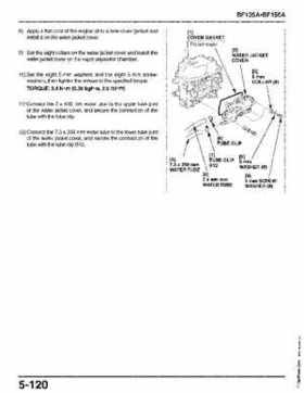 Honda BF135A, BF150A Outboard Motors Shop Manual., Page 273