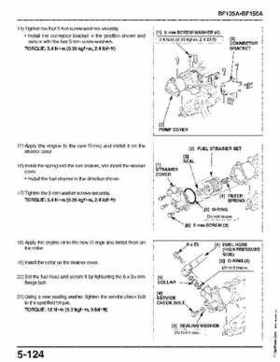Honda BF135A, BF150A Outboard Motors Shop Manual., Page 277