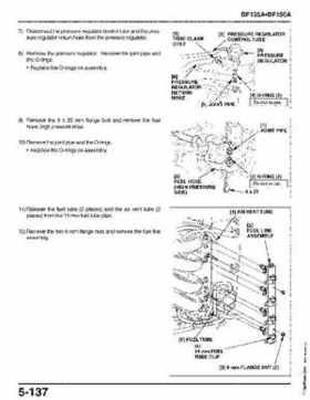 Honda BF135A, BF150A Outboard Motors Shop Manual., Page 290
