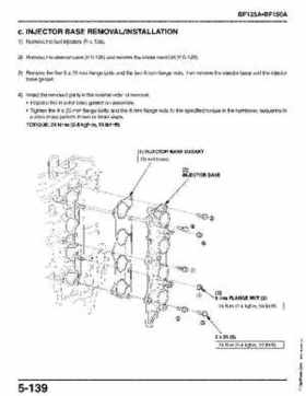 Honda BF135A, BF150A Outboard Motors Shop Manual., Page 292