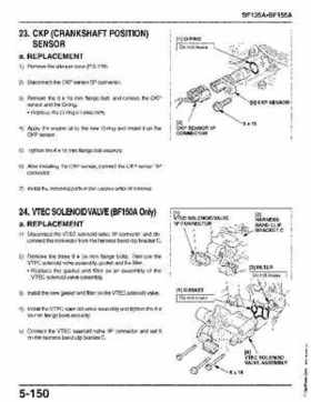 Honda BF135A, BF150A Outboard Motors Shop Manual., Page 303