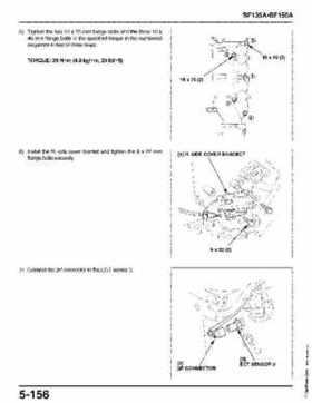 Honda BF135A, BF150A Outboard Motors Shop Manual., Page 309