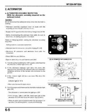 Honda BF135A, BF150A Outboard Motors Shop Manual., Page 316