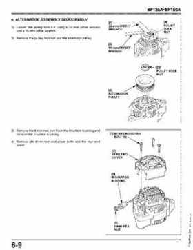 Honda BF135A, BF150A Outboard Motors Shop Manual., Page 320
