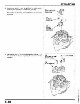 Honda BF135A, BF150A Outboard Motors Shop Manual., Page 321