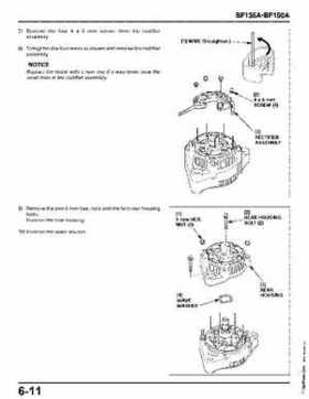 Honda BF135A, BF150A Outboard Motors Shop Manual., Page 322