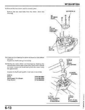 Honda BF135A, BF150A Outboard Motors Shop Manual., Page 324