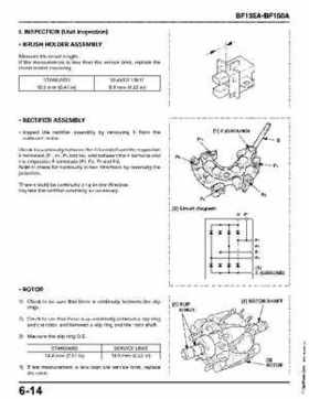 Honda BF135A, BF150A Outboard Motors Shop Manual., Page 325