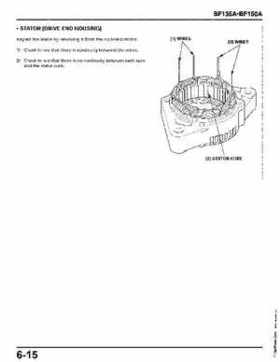 Honda BF135A, BF150A Outboard Motors Shop Manual., Page 326