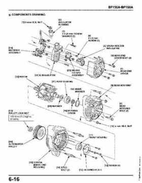 Honda BF135A, BF150A Outboard Motors Shop Manual., Page 327