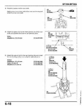 Honda BF135A, BF150A Outboard Motors Shop Manual., Page 329