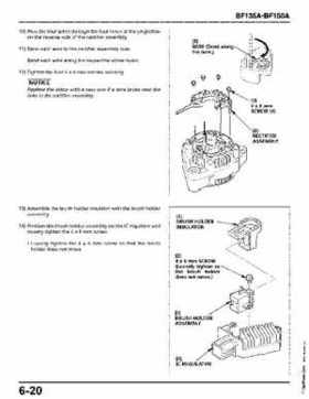 Honda BF135A, BF150A Outboard Motors Shop Manual., Page 331