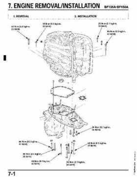 Honda BF135A, BF150A Outboard Motors Shop Manual., Page 336
